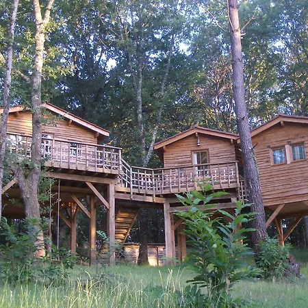 Les Cabanes Du Tertre Urval Exterior photo